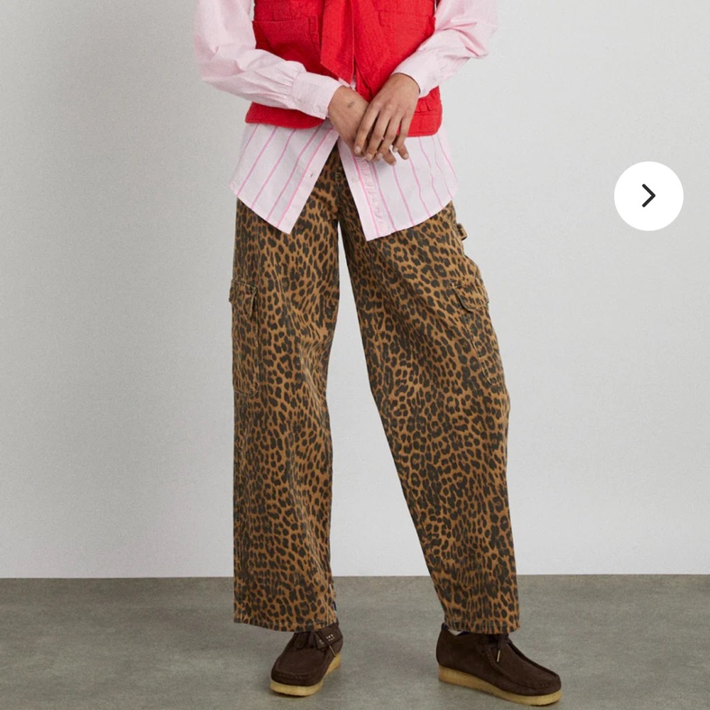 NWT Damson Madder Dion Jean Leopard Size UK6